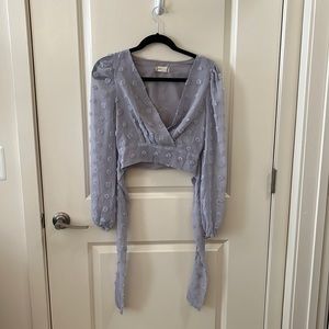 Purple Altar’d State crop top